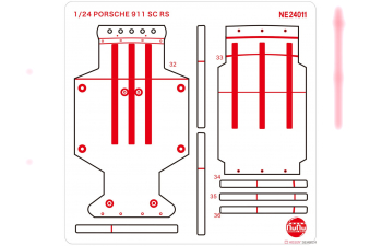 Фототравление PORSHE 911 SC RS