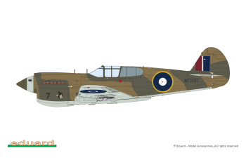 Сборная модель P-40E Warhawk ProfiPack edition