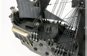 Сборная модель Корабль Джека Воробья "Черная жемчужина"