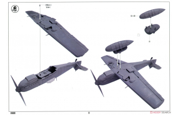 Сборная модель Messerschmitt Bf109E, Sept, 1940