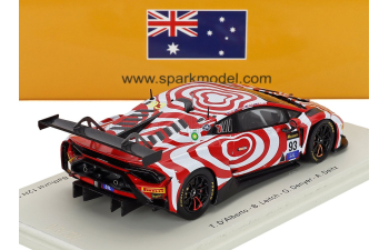 LAMBORGHINI Huracan Gt3 Evo2 Team Wall Racing №93 12h Bathurst (2025) Tony D'alberto - Adrian Deitz - Grant Denyer - Brendon Leitch, Red White
