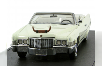 CADILLAC Coupe de Ville Convertible (1970), white