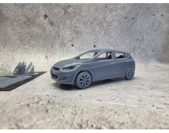 Сборная модель Hyundai Solaris хетчбек
