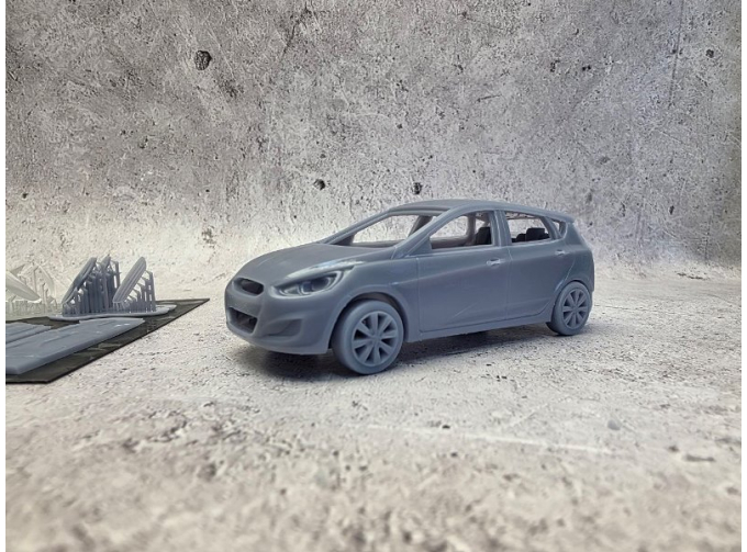 Сборная модель Hyundai Solaris хетчбек