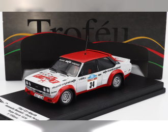 FIAT 131 Abarth №34 Targa Florio (1979) Antonella Mandelli - Giulia Pernice, White Red