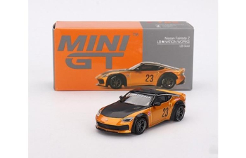 NISSAN Fairlady Z №23 LB Nation Works RHD, gold/black