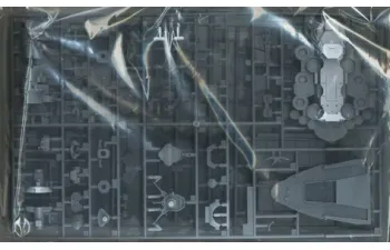 Сборная модель Японский линкор «YAMATO» 1945 г. Super Detail, с фототравлеными и точеными деталями (Limited Edition)