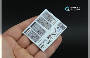 3D Декаль интерьера кабины Tornado IDS (ВВС Германии) (Revell) (с 3D-печатными деталями) (малая версия)