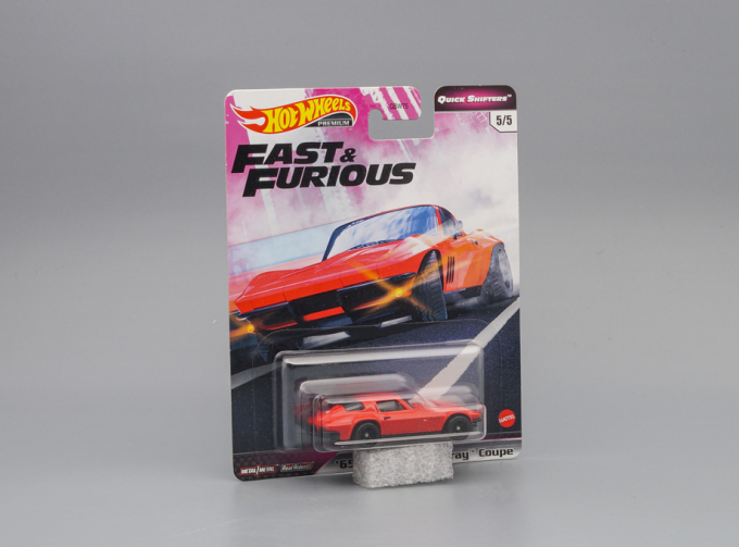 CHEVROLET Corvette Stingray Coupe 1965 (из к/ф Fast & Furious), red