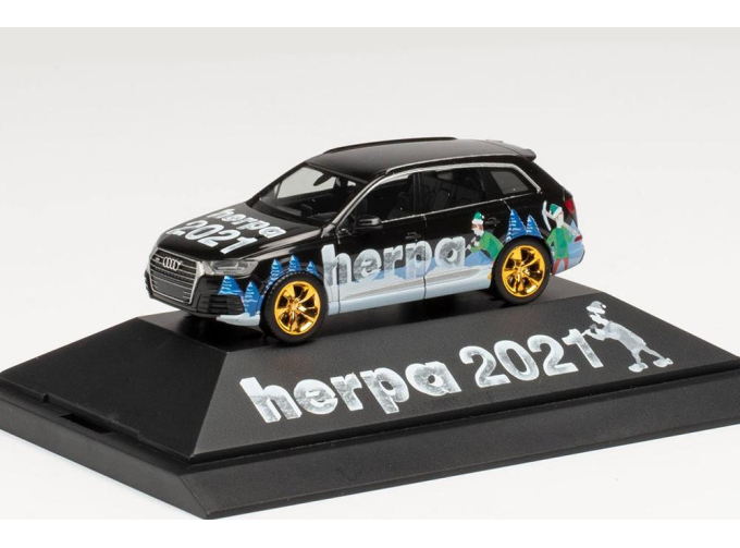 AUDI Q7 Christmas car (2021) 