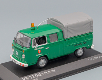 VOLKSWAGEN T2 Doka-Pritsche (1972) "Stadt Stolberg", green