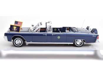 LINCOLN Continental X100 J F Kennedy (1961), dark blue-metallic