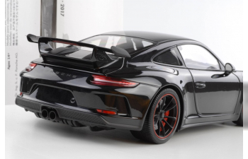 PORSCHE 911 GT3 - 2017 - BLACK METALLIC