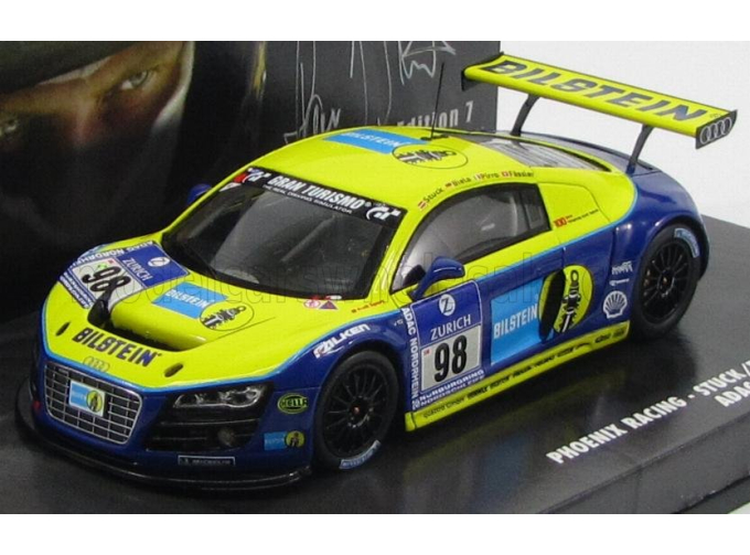 AUDI R8 LMS Team Phoenix Racing stuck №98 ADAC 24h Nurburgring (2009) Biela - Pirro - Faessler
