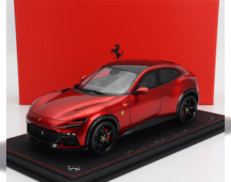 FERRARI Purosangue Suv (2022) - Con Vetrina - With Showcase, Rosso Magma - Red Met