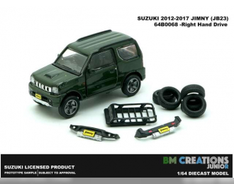 SUZUKI Jimny K-Car JB23 RHD (1998), dark green