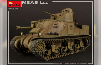 Сборная модель Танк M3A5 LEE