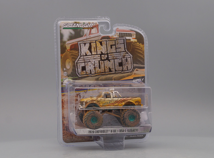 CHEVROLET K-10 Monster Truck " USA-1" Bigfoot 1970 (Dirty Version)* (Greenlight!)