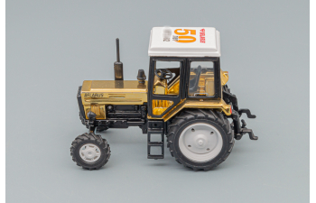 Трактор МТЗ-82 Люкс-2 "50 лет МТЗ-82" (металл), золотой-черный