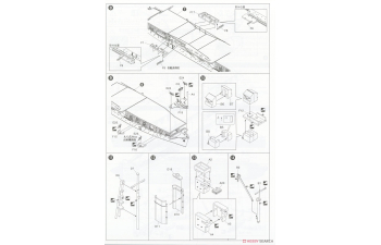 Сборная модель десантный корабль армии Японии AKITSUMARU