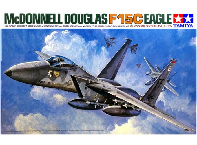 Сборная модель McDonnell Douglas F-15C Eagle