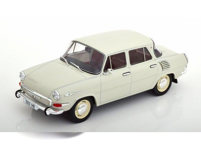 SKODA 1000 MB (1964), Light Grey