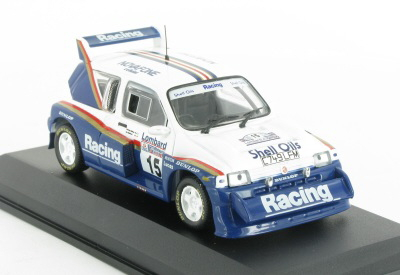 MG Metro 6R4, серия Voiture de Rallye de Collection (Exclusivité) 17, белый
