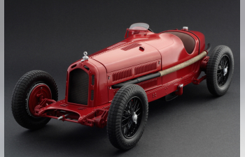 Сборная модель ALFA ROMEO F1 8c 2300 Monza №28 Winner Monaco Gp 1932 Tazio Nuvolari, Red