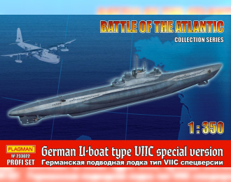 Сборная модель Германская подводная лодка типа VIIC special version PROFI SET