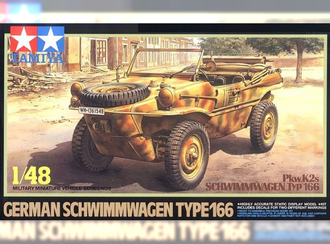 Сборная модель Schwimmwagen Type 166