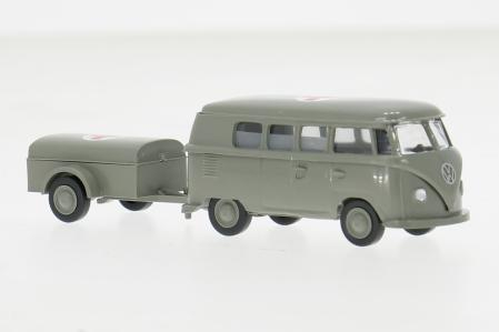 VOLKSWAGEN T1 Bus с прицепом Roten Hahn (1963)