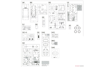 Сборная модель ISUZU Bellet 1600 Gtr School Automobile Club (1969) - Sophia Girls
