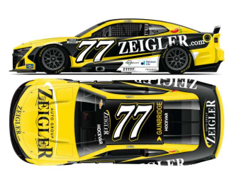 Chevrolet #77 Carson Hocevar *Zeigler*, black/yellow 2025