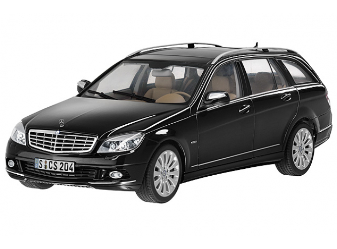 MERCEDES-BENZ C-Klasse T-Modell Elegance S204 (2007), black obsidian