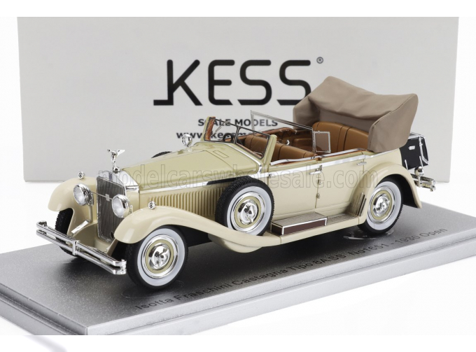 ISOTTA FRASCHINI Tipo 8a Ss Castagna Ch.1651 Cabriolet Open (1930), Beige