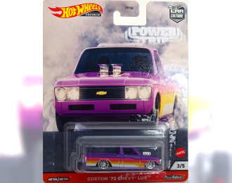 CHEVROLET Luv Custom Pick Up (1972), purple yellow