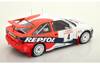 FORD Escort RS Cosworth #4 "Repsol" Sainz/Moya 2 место Rally San Remo 1996