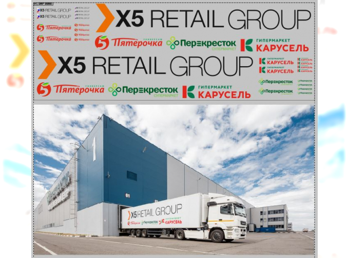 Набор декалей компания Retail group (100х290)