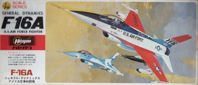 Сборная модель Американский истребитель General Dynamics F-16A Fighting Falcon