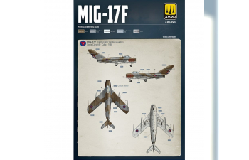 Сборная модель советский истребитель MiGG-17F / LIM-5 Польша-Куба-Ангола (Premium Edition)