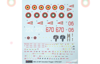 Сборная модель MiG-23MF „Danubian Floggers“