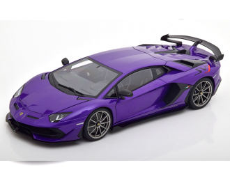 LAMBORGHINI Aventador SVJ (2019), violett-metallic