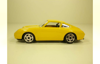 PORSCHE 911 Carrera, Street Fire 1:43, желтый