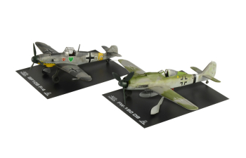 Сборная модель BF109 F4 and FW 190 D9