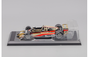 ARROWS F1 A1 Wartseiner №29 Season (1979) Riccardo Patrese - Con Vetrina - With Showcase, Gold Black Red