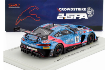 MERCEDES-BENZ Amg Gt3 Evo 6.2l V8 Team 2seas Motorsport №60 24h Spa (2024) Frank Bird - Isa Al Khalifa - Martin Kodric - Lewis Williamson, Light Blue