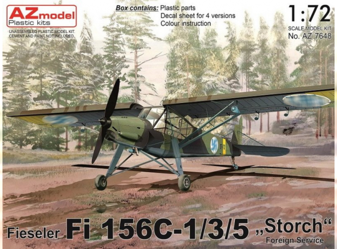 Сборная модель Fieseler Fi 156C-1/3/5 “Storch” Foreign Service