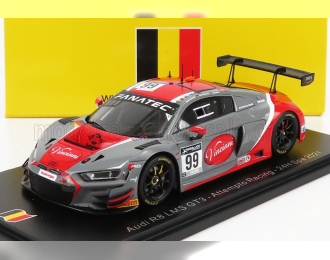 AUDI R8 Lms Gt3 Team Audi Sport Attempto Racing N99 24h Spa (2021) F.Lavergne - M.Hofer - A.aka, Grey Red