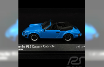 PORSCHE 911 Carrera Cabriolet (1983), Riviera Blue