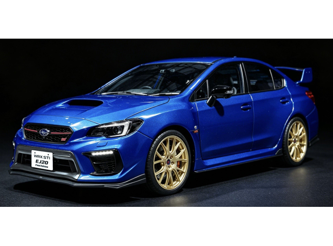 SUBARU WRX STI EJ20 Final Edition (2020), blue pearl